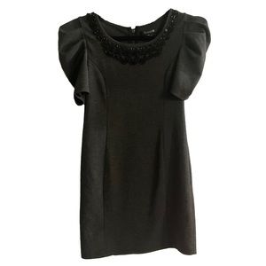 Forever 21 Beaded Gray Dress